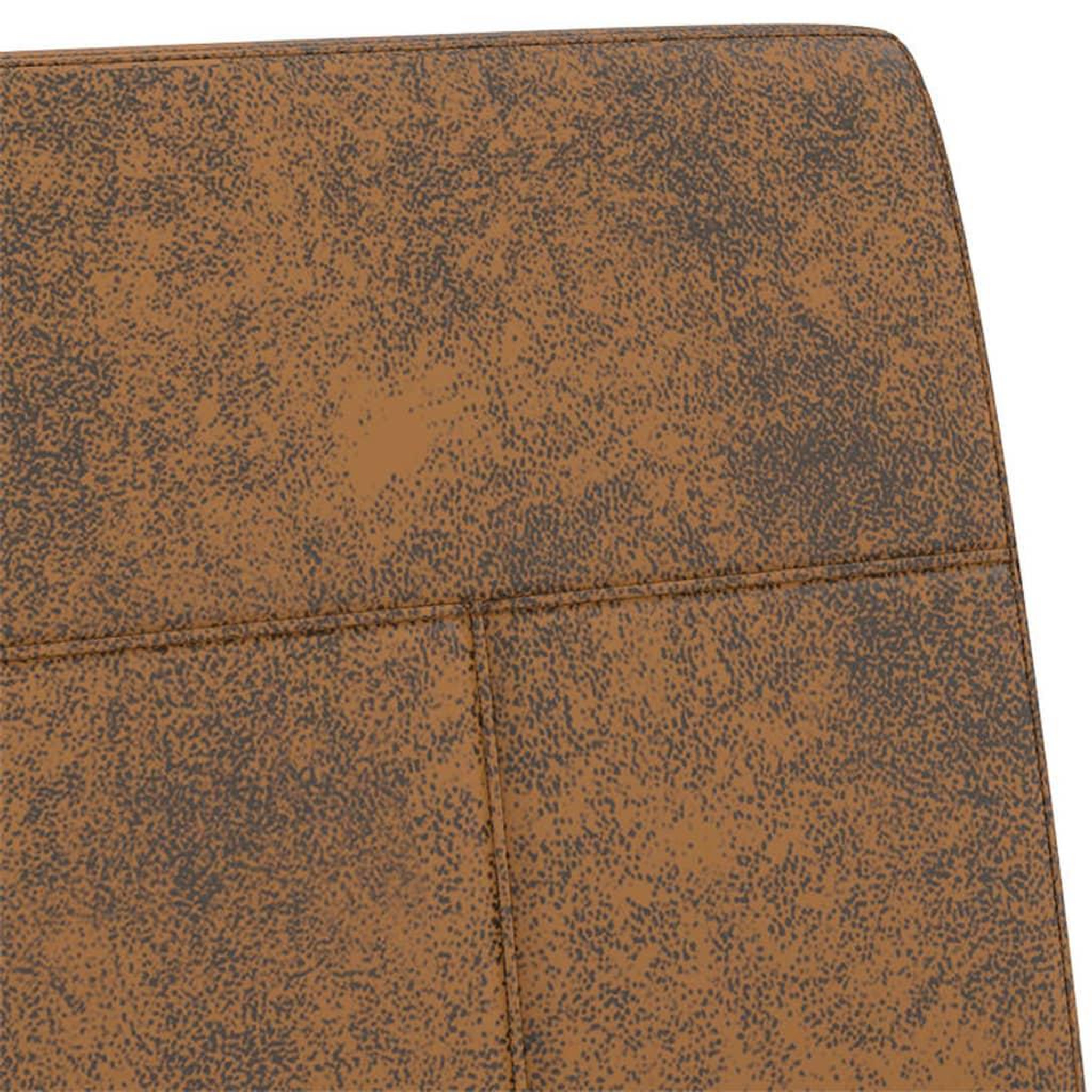 Voir la diapositive 5 : VIDAXL Chaise cantilever Marron Tissu