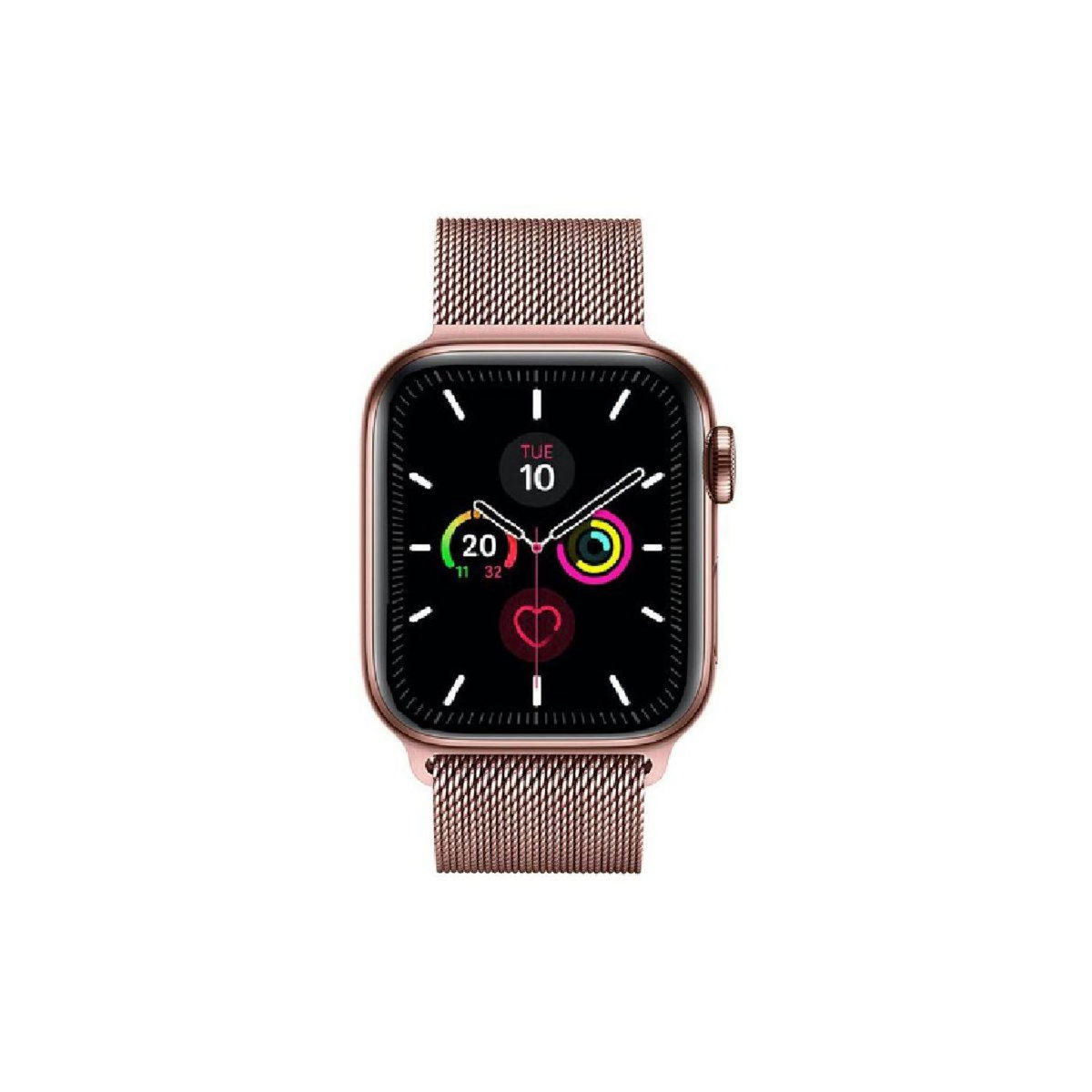 IBROZ Bracelet Apple Watch 38/40/41mm Maille rose gold
