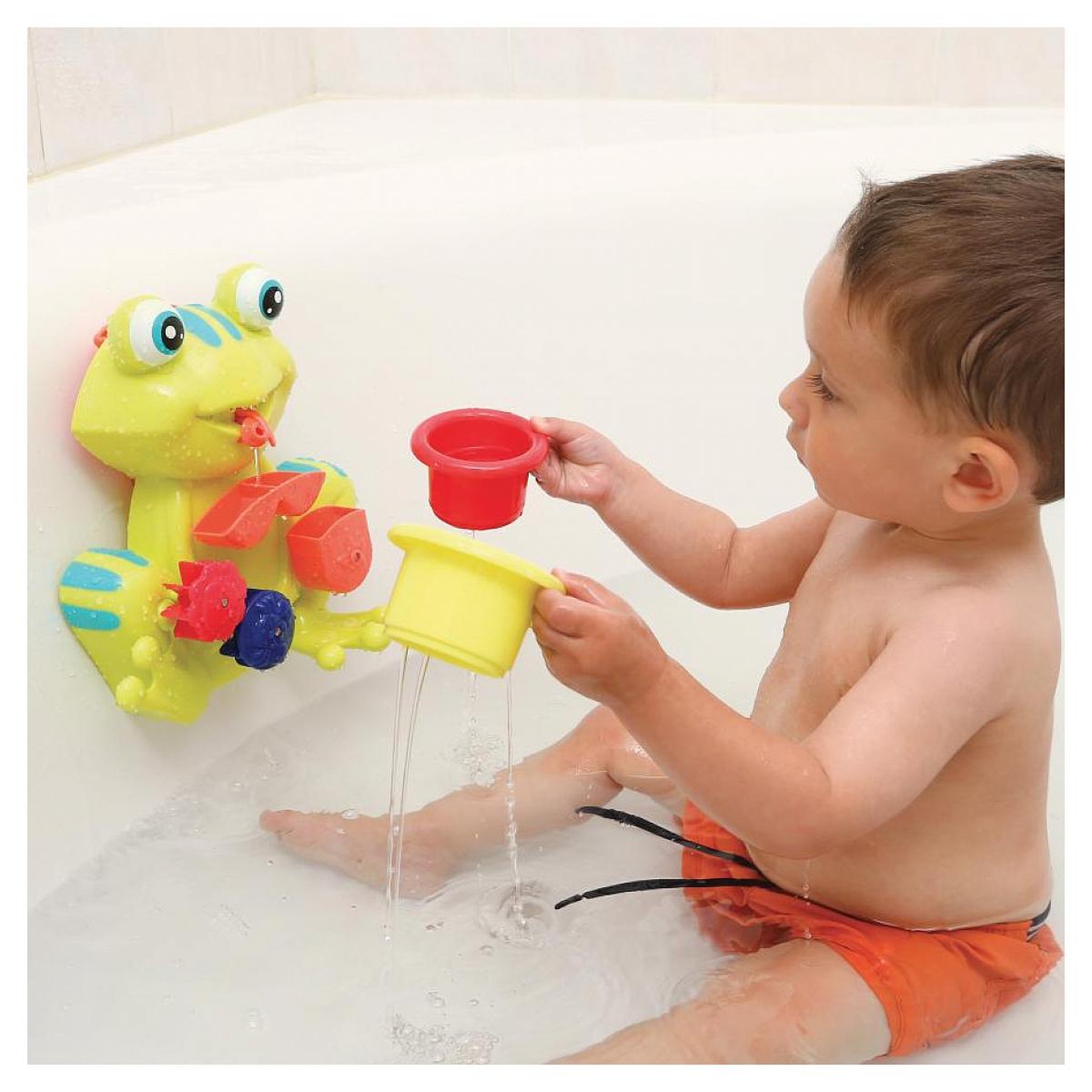 Voir la diapositive 5 : LUDI Coffret grenouille pour le bain
