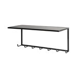 Paris Prix Patère Murale 7 Crochets Déco  Ulrino  60cm Noir