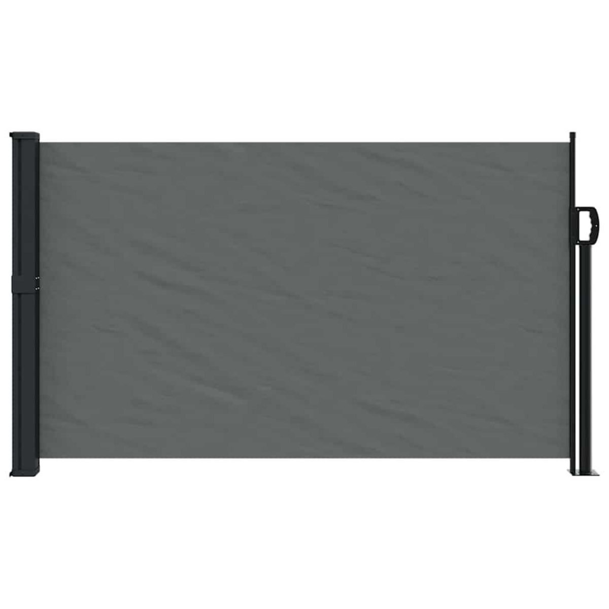VIDAXL Auvent lateral retractable anthracite 120x500 cm