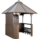 Habitat et Jardin Abri de spa  Bali  - 330 x 330 x 323 cm