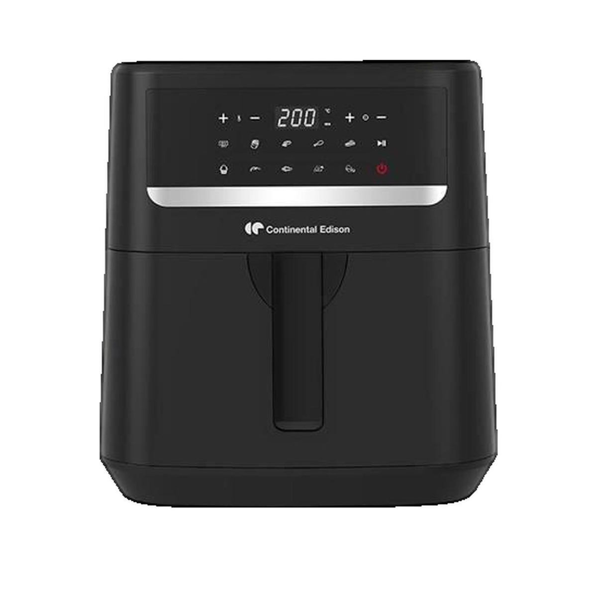 CONTINENTAL EDISON Friteuse à air Continental Edison 3701542104771 9,2 L noire