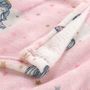 Voir la diapositive 2 : Paris Prix Plaid Flanelle Enfant  Petite Étoile  125x150cm Rose
