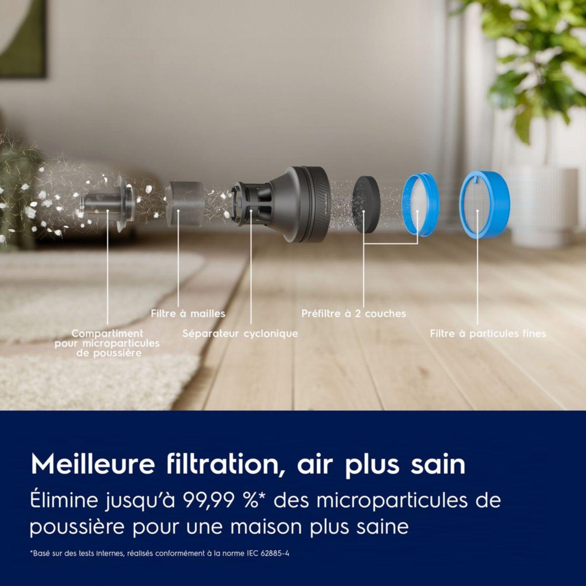 Voir la diapositive 3 : ELECTROLUX Aspirateur balai ep83ub25sh 800