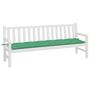 Voir la diapositive 3 : VIDAXL Coussin de banc de jardin vert 200x50x7 cm tissu oxford