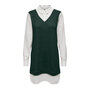 Voir la diapositive 1 : JACQUELINE DE YONG Robe Verte/Blanche Femme JDY Tonsy