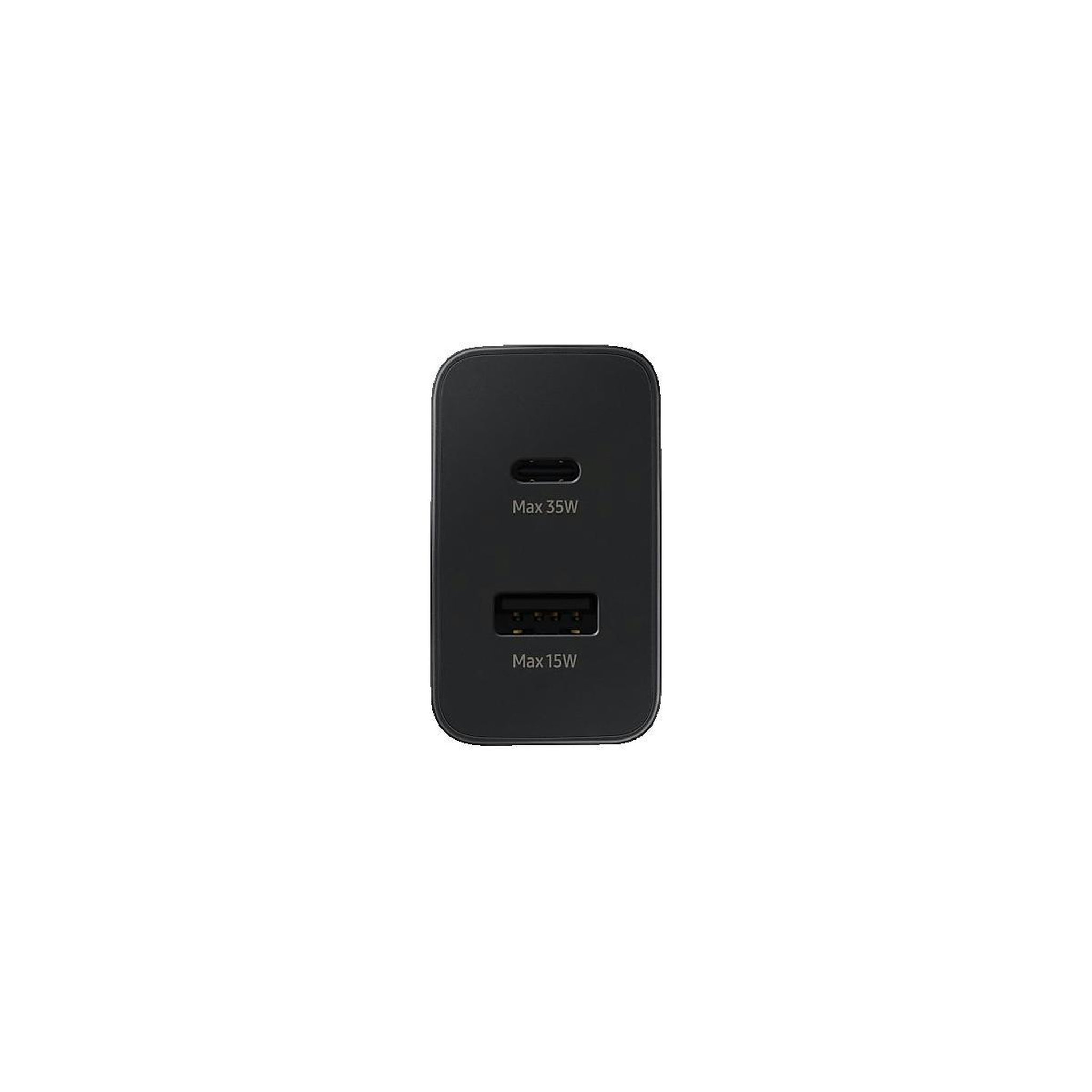 Voir la diapositive 3 : Samsung Chargeur Samsung Adaptateur Secteur 35W USB-C Noir