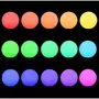 Lumisky Boule lumineuse sans fil flottante LED BOBBY C30 Multicolore Polyéthylène D30CM
