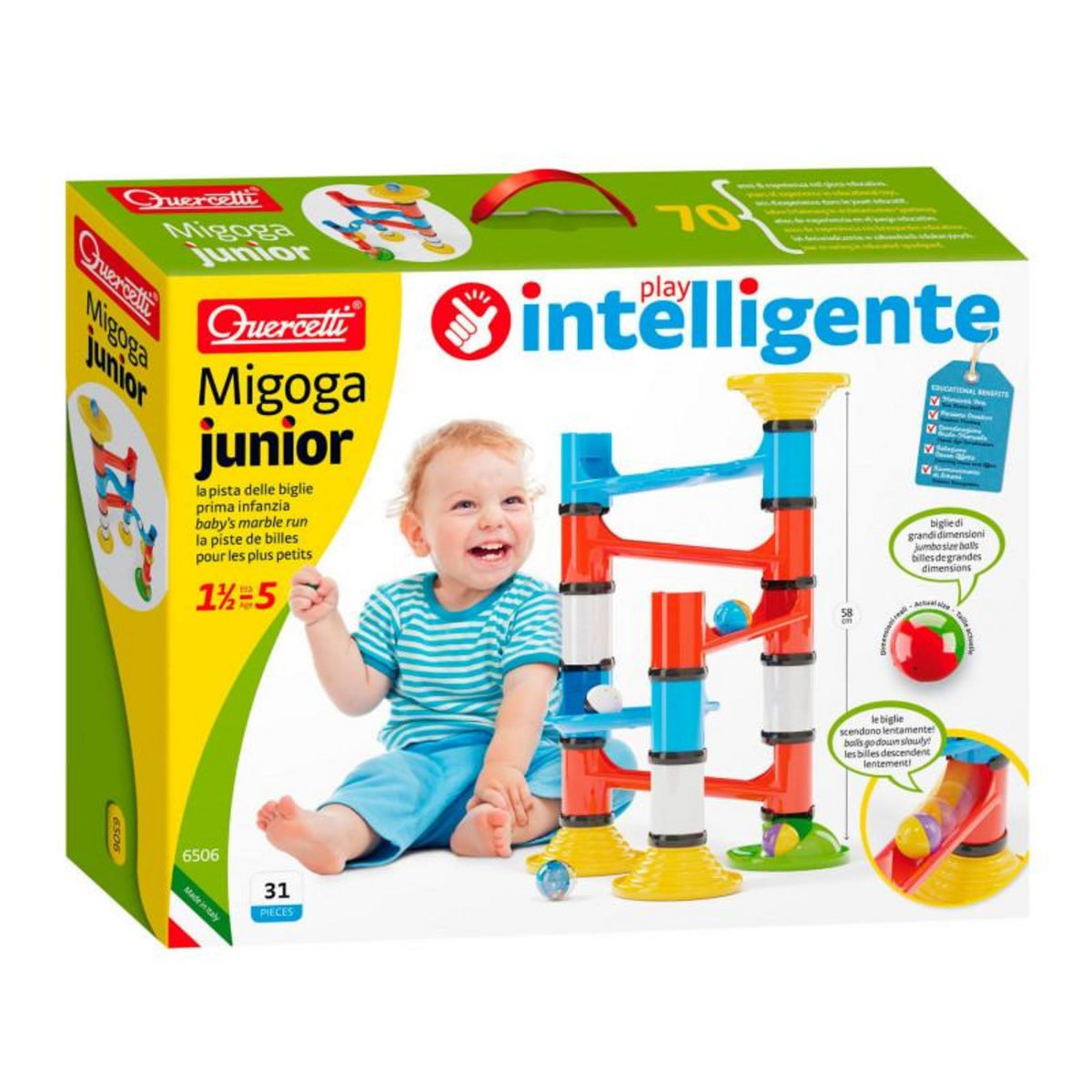 Quercetti Quercetti Migoga Junior, 31 pcs.