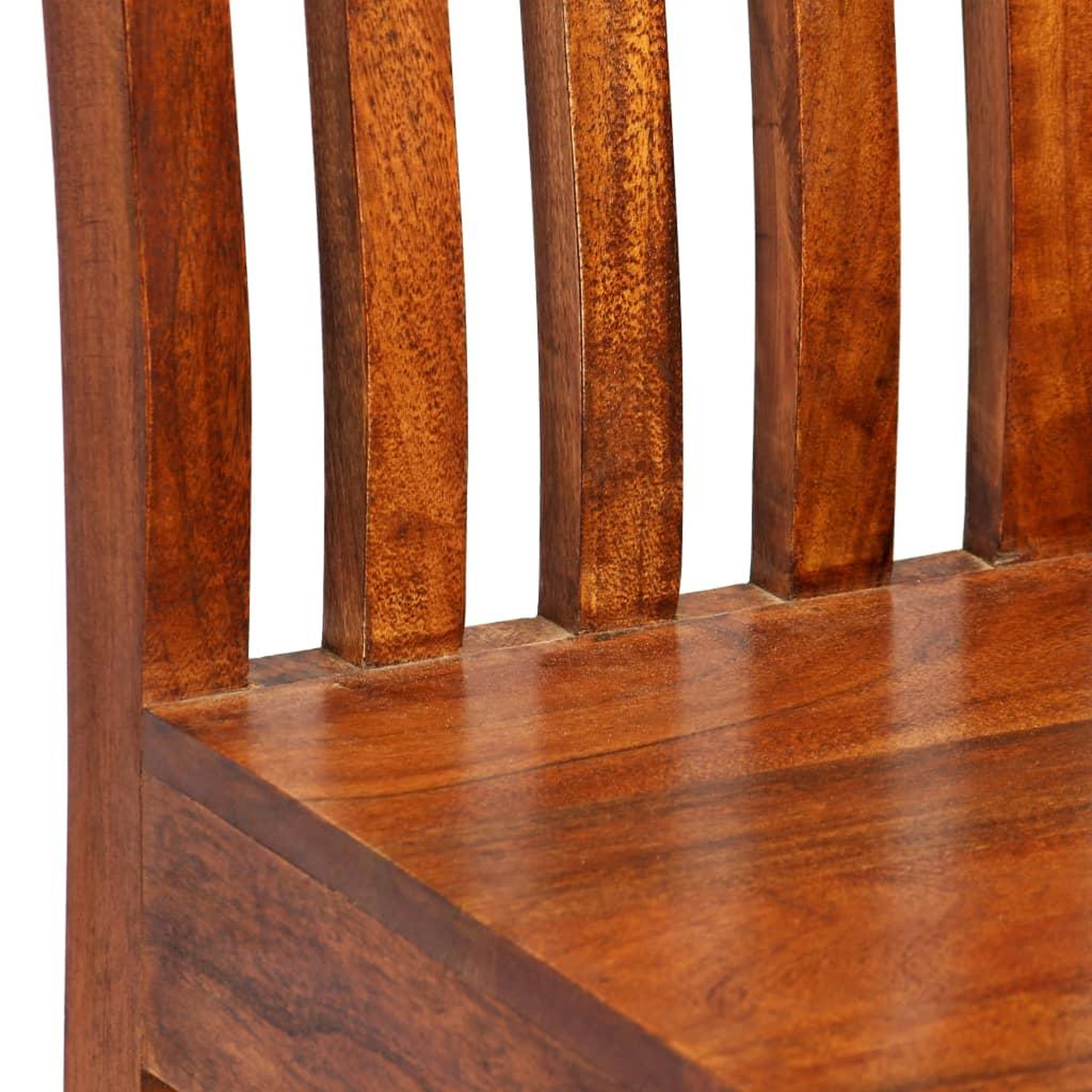 Voir la diapositive 3 : VIDAXL Ensemble de tables a manger 7 pcs manguier et acacia massif