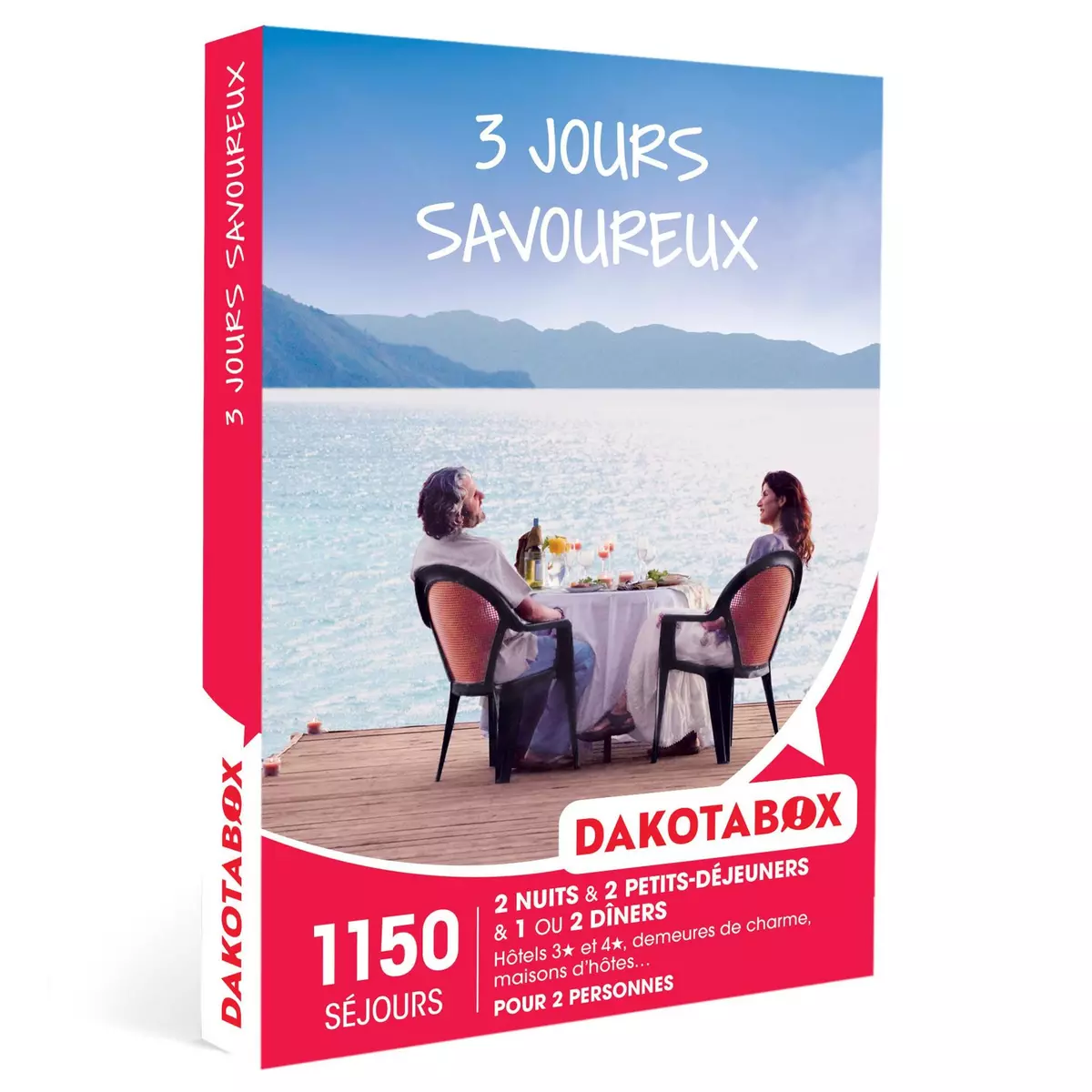 Dakotabox 3 jours savoureux - Coffret Cadeau Séjour
