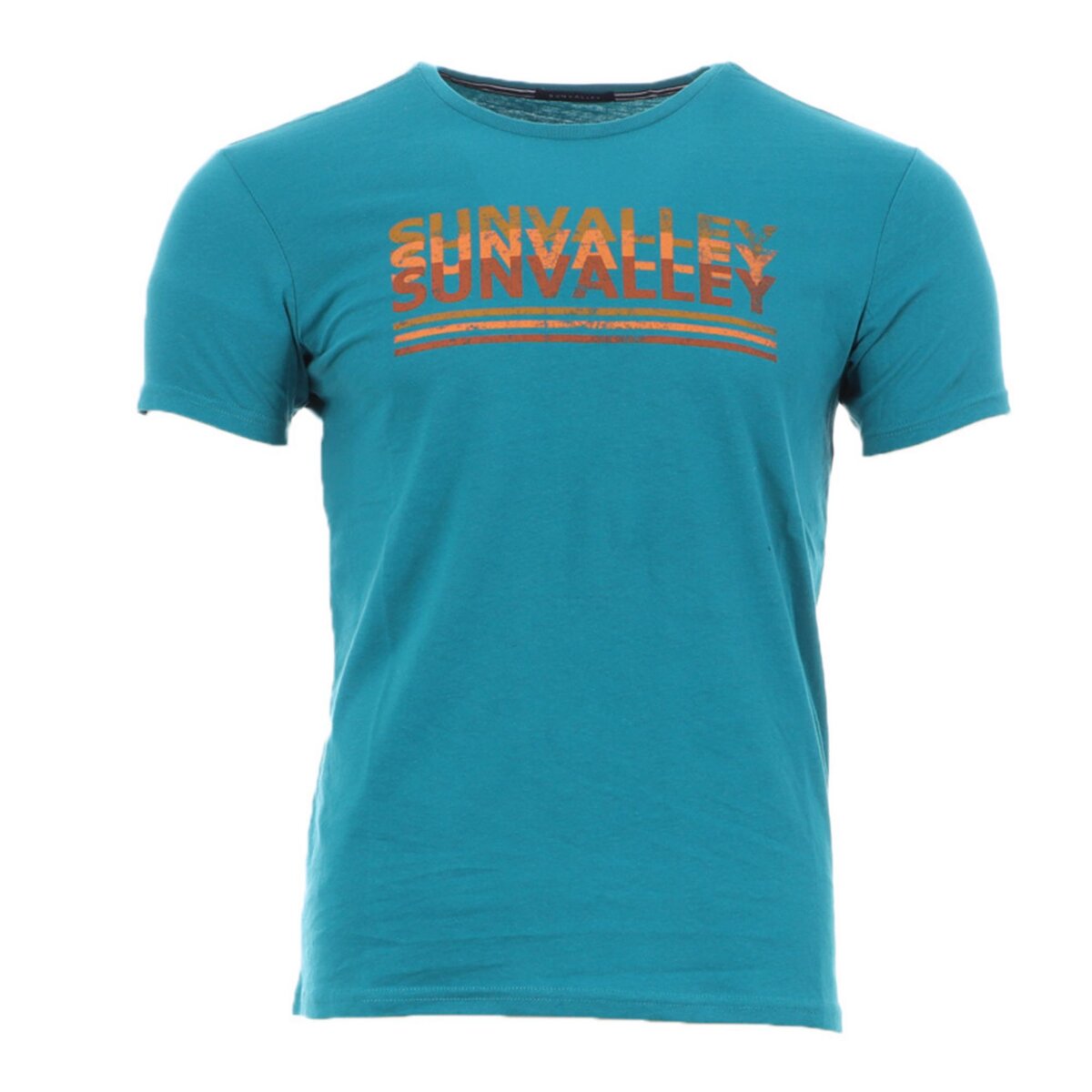 SUN VALLEY T-shirt Bleu Homme Sun Valley Colisa
