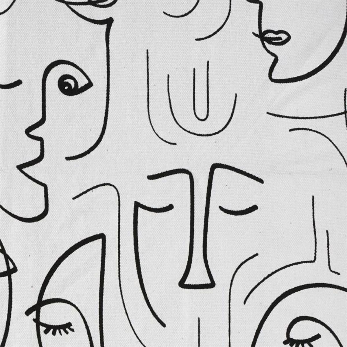 Paris Prix Tapis Déco  Arty  120x170cm Blanc & Noir