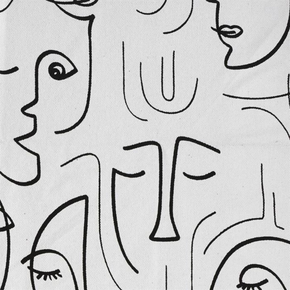 Paris Prix Tapis Déco  Arty  120x170cm Blanc & Noir