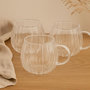 Voir la diapositive 4 : SECRET DE GOURMET Lot de 6 Mugs en Verre  Pumpkin  35cl Transparent