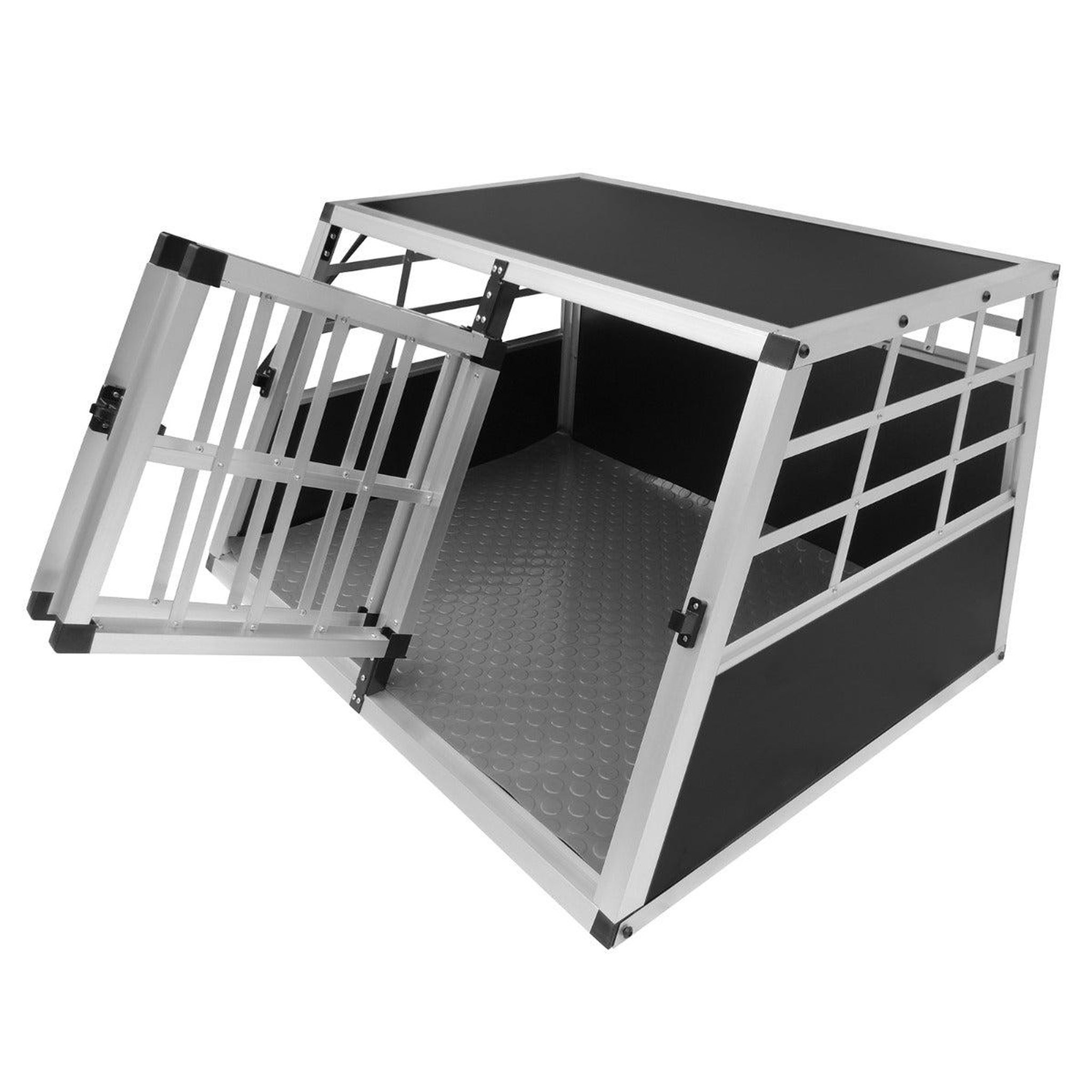 Voir la diapositive 5 : MONSTERSHOP Cage de transport pour animaux petit format - deux portes