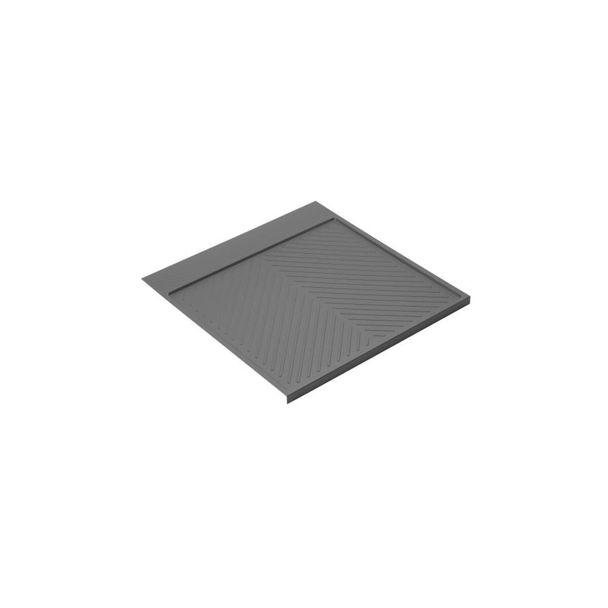 EMUCA SRL Protecteurs fond pour la cuisine Sink -  M60 -  567x580mm -  épaisseur de la planchet 16mm -  découpable -  Plastique -  Gris antracite