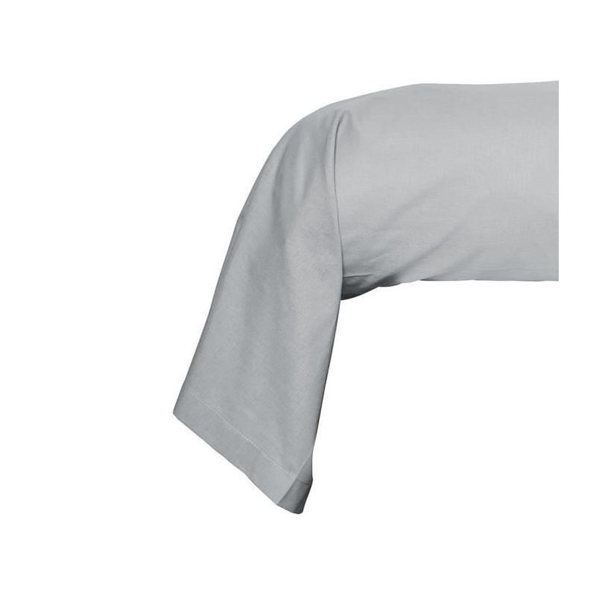 Voir la diapositive 3 : Today Taie de traversin TODAY Essential - 45 x 185 cm - 100% Coton uni - Acier