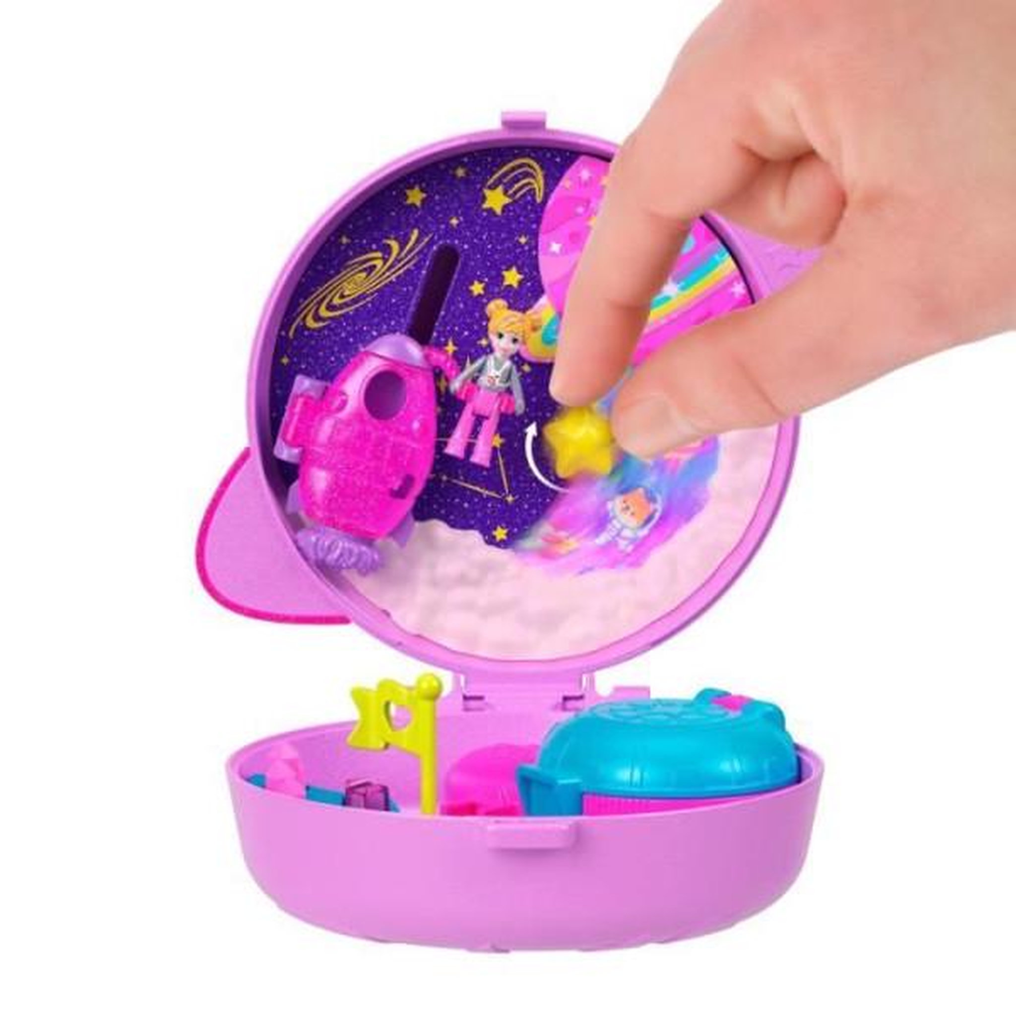 Voir la diapositive 4 : POLLY POCKET Polly Pocket - Coffret Exploration spatiale - Jouet de voyage - Polly Pocket - JCB18