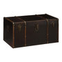 Voir la diapositive 3 : ATMOSPHERA Lot de 3 Malles de Rangement  British  80cm Marron