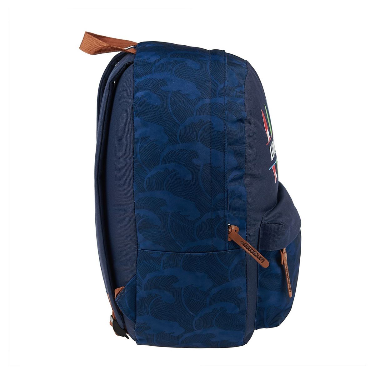 LONGBOARD Sac à dos 1 compartiment Imprimé bleu LONGBOARD