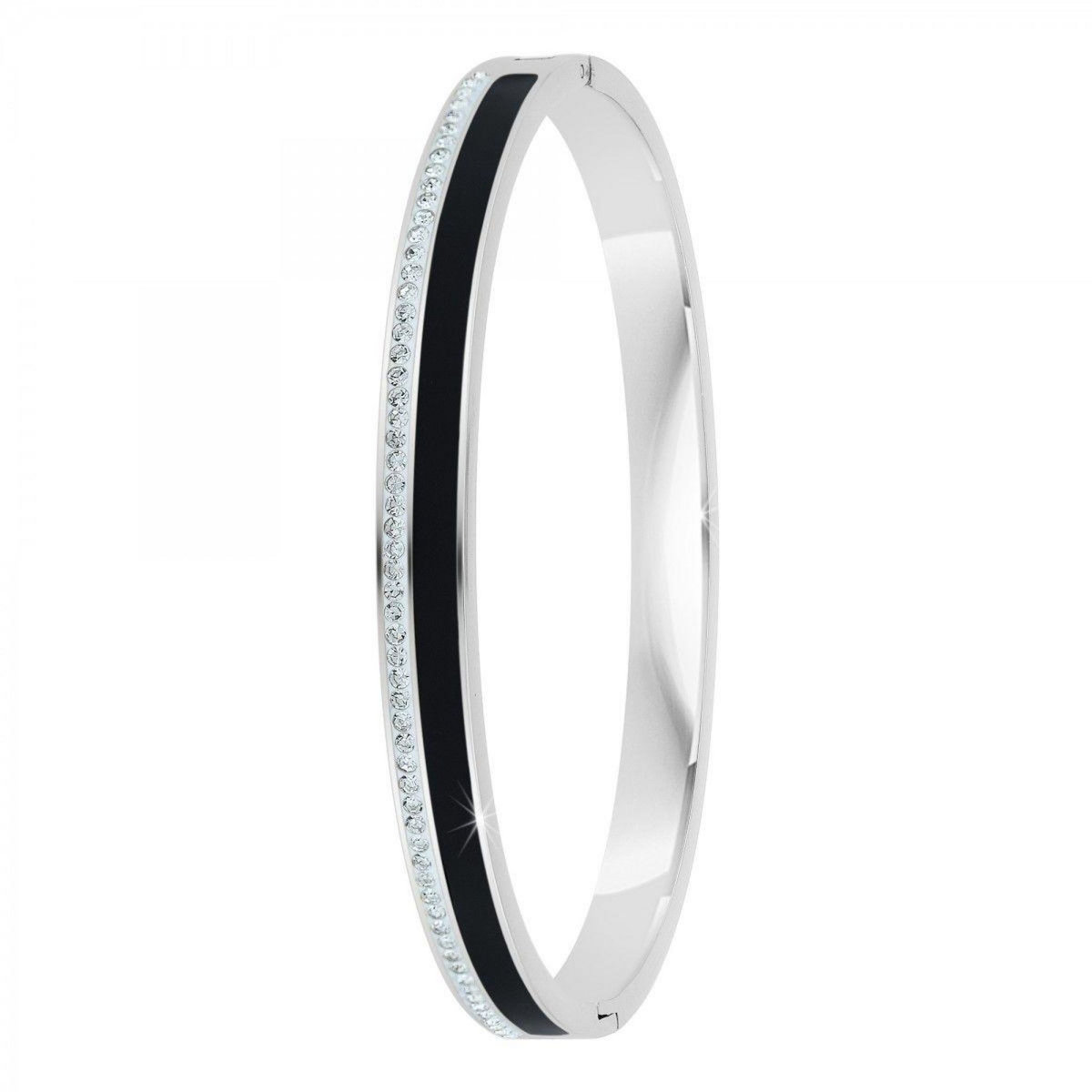 SC CRYSTAL Bracelet en Résine colorée ayant un aspect proche de l'Email orné de Cristaux scintillants par SC Crystal