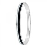 SC CRYSTAL Bracelet en Résine colorée ayant un aspect proche de l'Email orné de Cristaux scintillants par SC Crystal