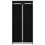 VIDAXL 2 pcs Garde-robes Noir 75x50x160 cm
