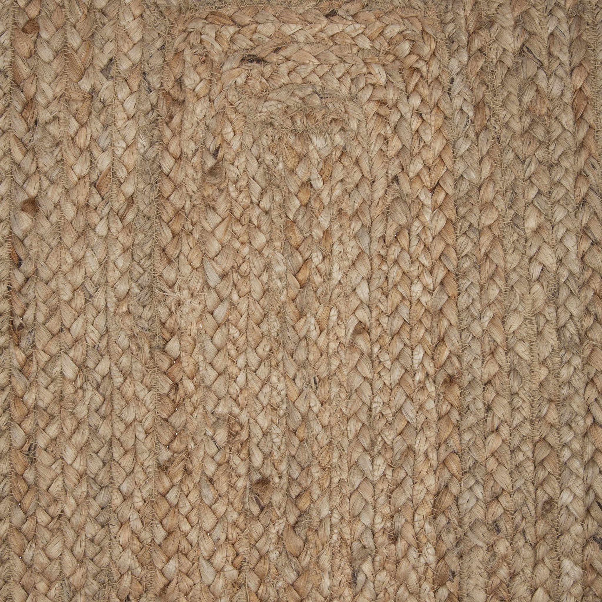 Voir la diapositive 2 : ATMOSPHERA Tapis rectangulaire en jute scandi - l. 60 x l. 90 cm - marron