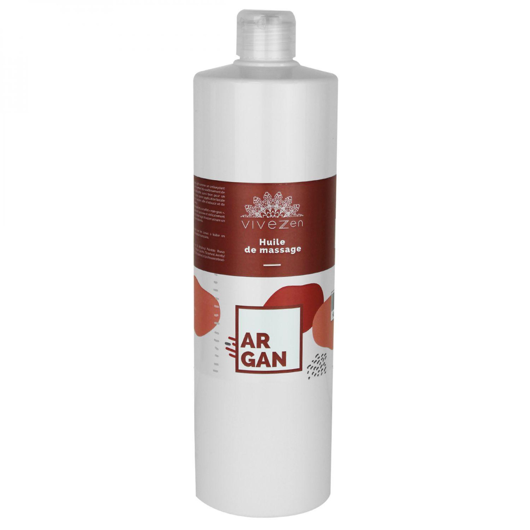 VIVEZEN Huile de massage, modelage, 1L - Argan