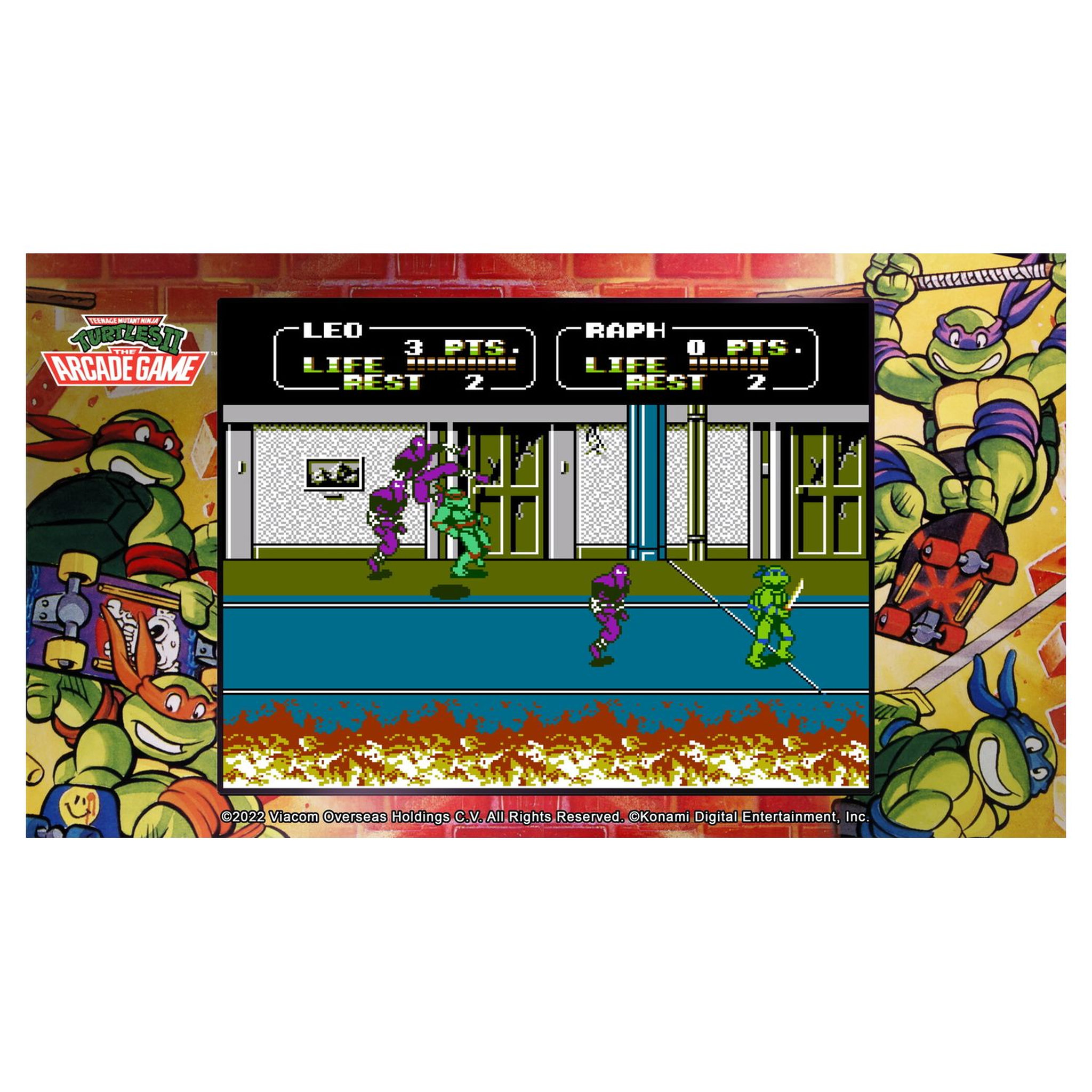 Voir la diapositive 2 : Teenage Mutant Ninja Turtles Cowabunga PS5