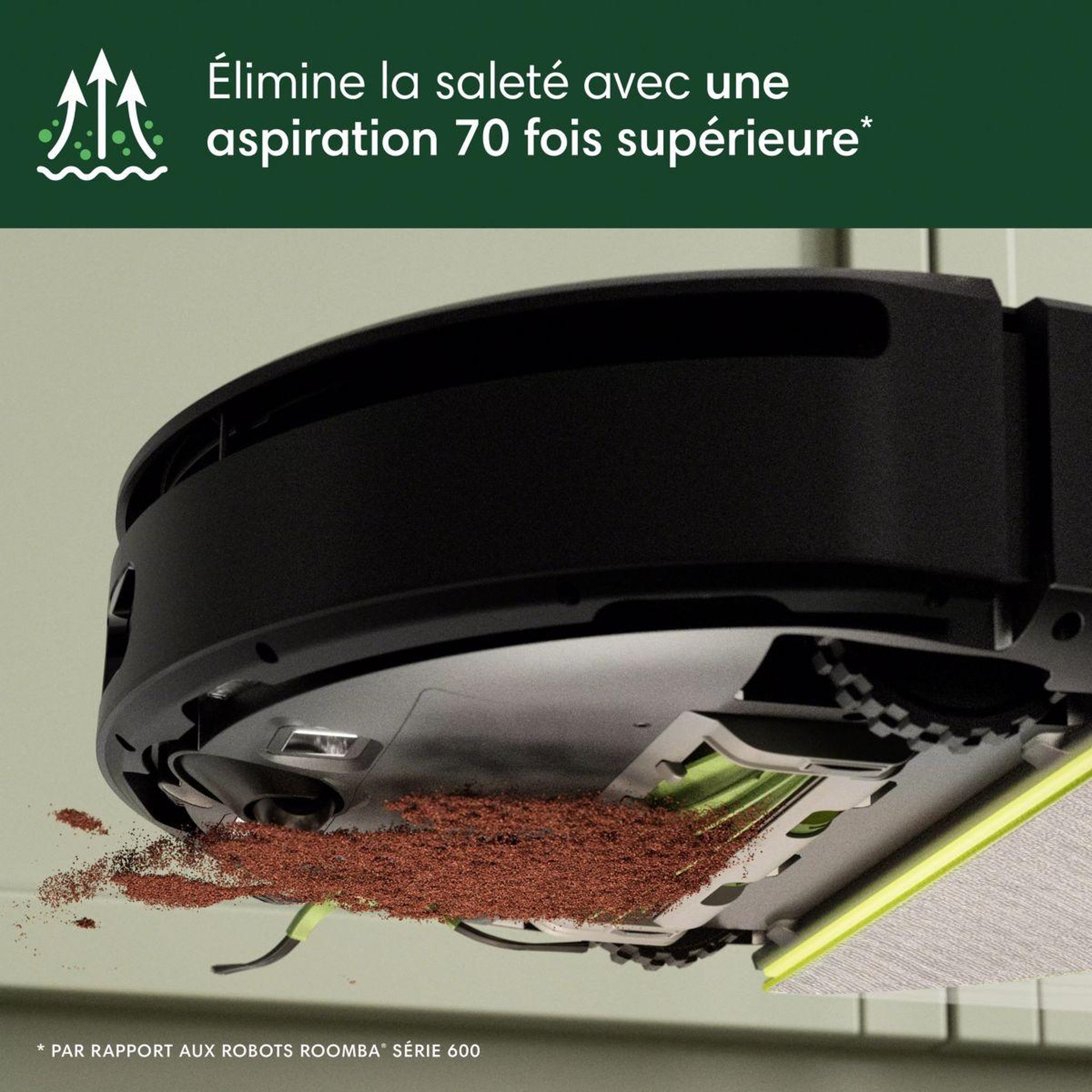 Voir la diapositive 5 : IROBOT Robot aspirateur laveur roomba 205 combo dustcompactor l121040