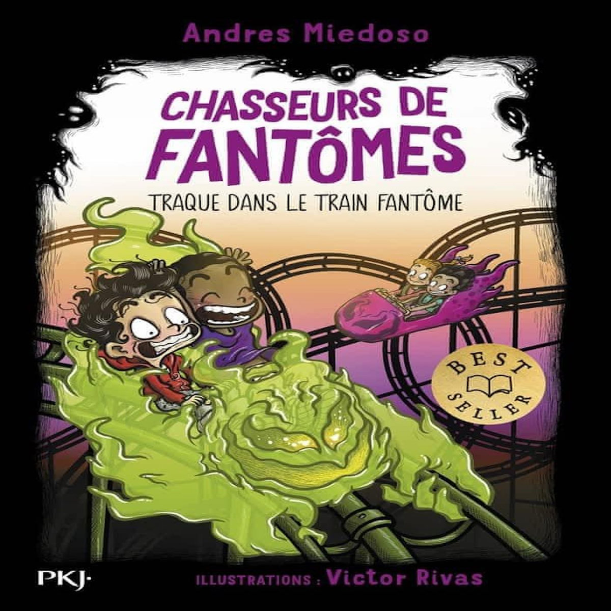 CHASSEURS DE FANTOMES TOME 11 : TRAQUE DANS LE TRAIN FANTOME, Miedoso Andres