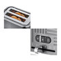 Voir la diapositive 2 : Russell Hobbs Russell Hobbs 25250-56 Toaster Grille-Pain Geo Steel, 4 Fonctions, Temperature Ajustable, Rechauffe Viennoiseries, Pince