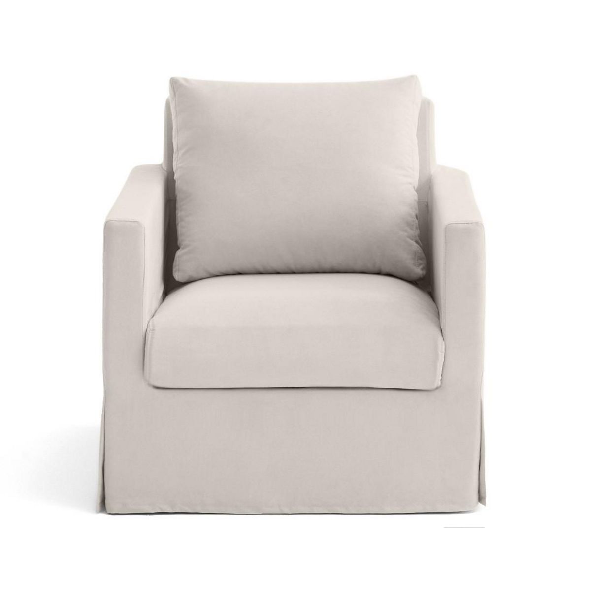 LISA DESIGN Serena - housse en tissu pour fauteuil
