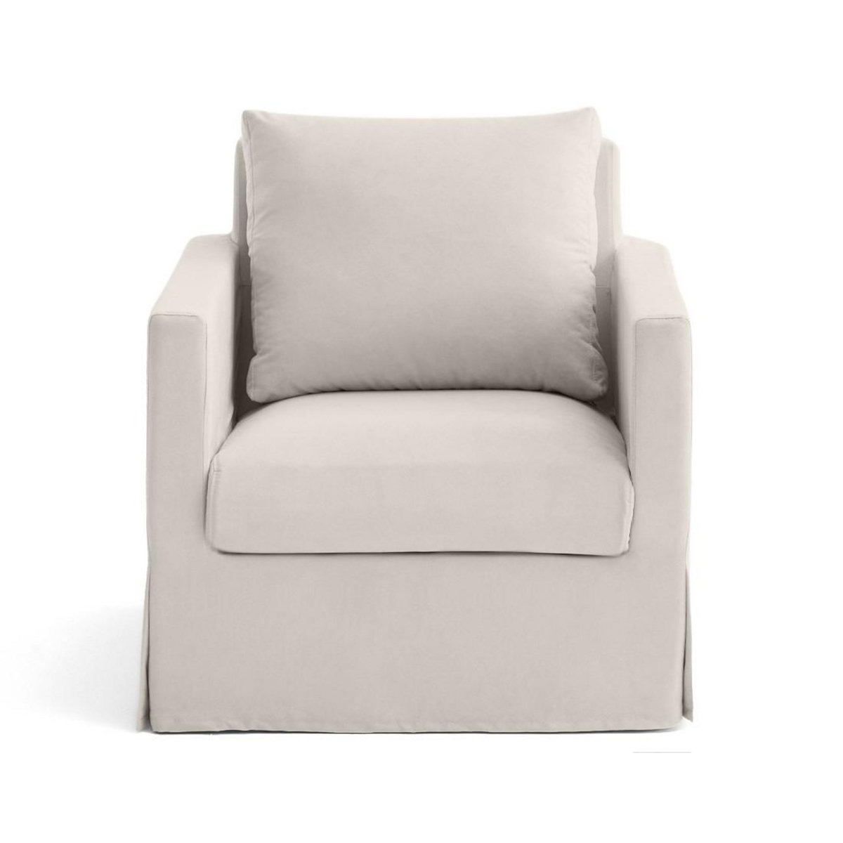 LISA DESIGN Serena - housse en tissu pour fauteuil