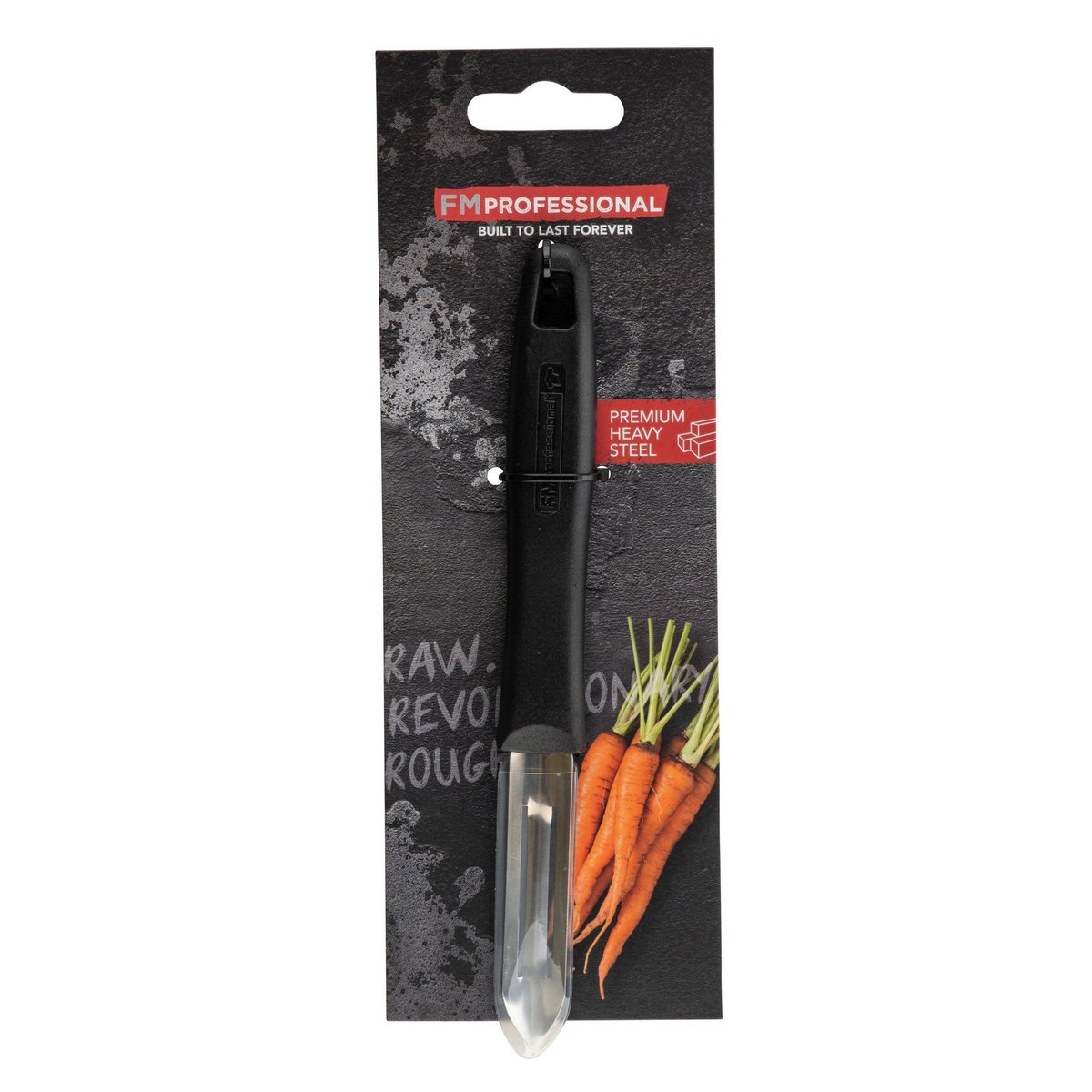 FM PROFESSIONAL Lot de 2 couteaux éplucheurs économes 18,5 cm FM Professional