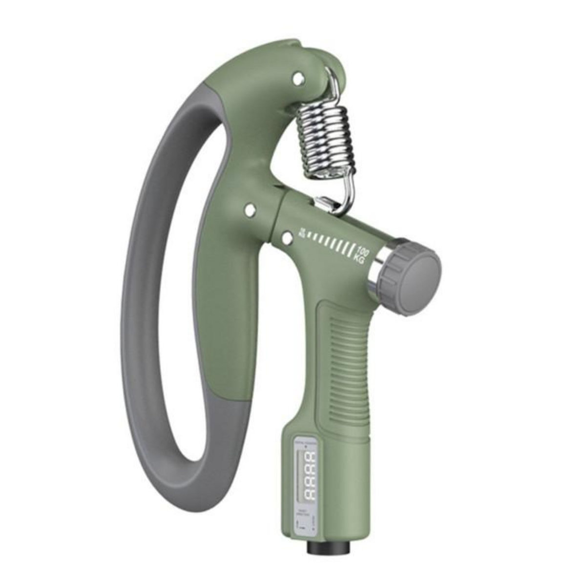 Paris Prix Pince de Musculation à Résistance Réglable  Compteur  100kg Vert