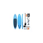 SURFTRIP Paddle gonflable - Surftrip - En dropstitch - Avec sac de transport - Dimensions : 305 x 76 x 15 cm