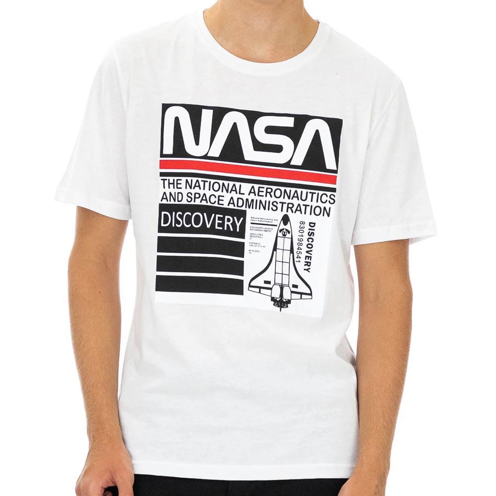 Voir la diapositive 1 : NASA T-shirt  Homme Nasa 57T