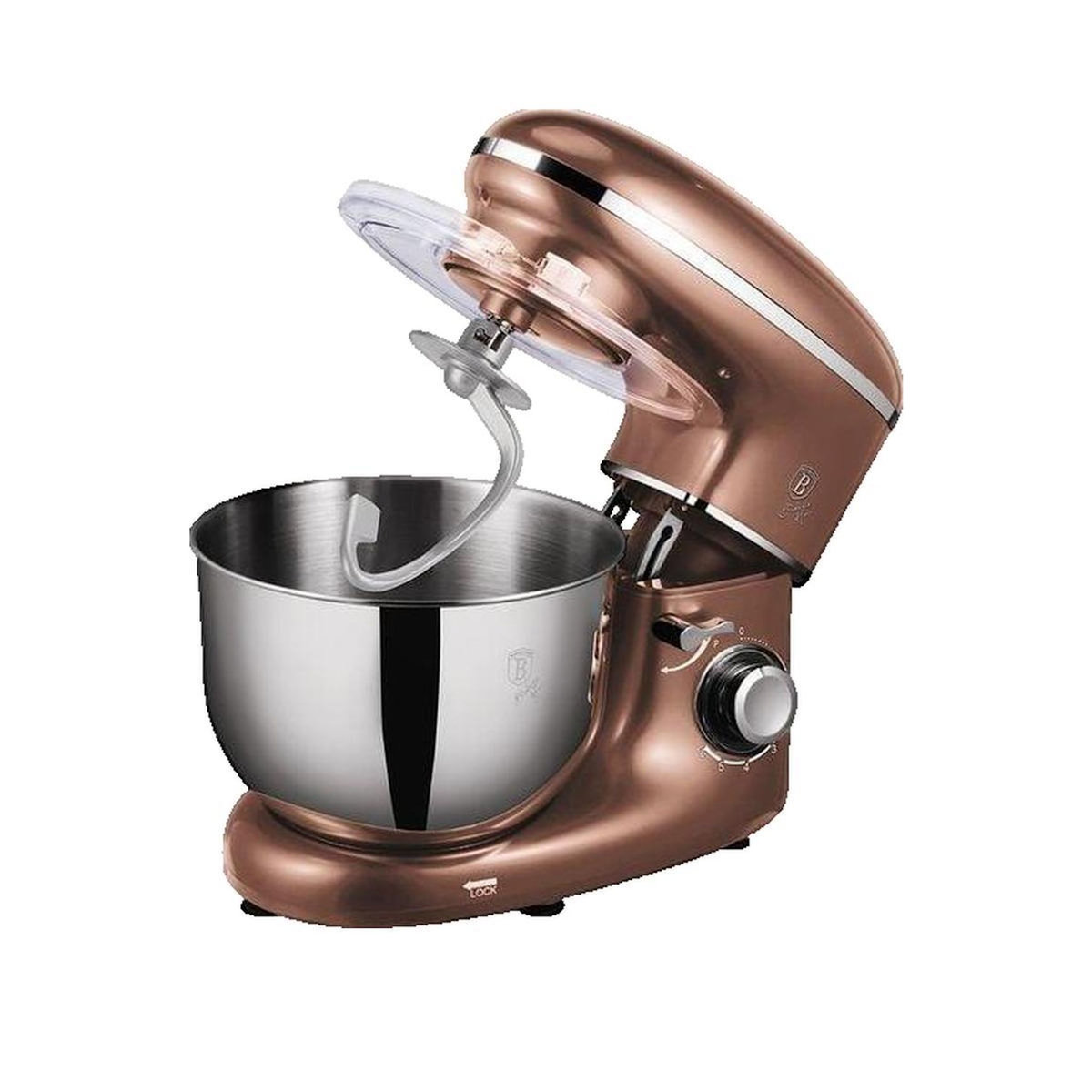 BERLINGER HAUS Robot pâtissier Berlinger Haus BH-9197 avec capacité 6 L et puissance 1300 W