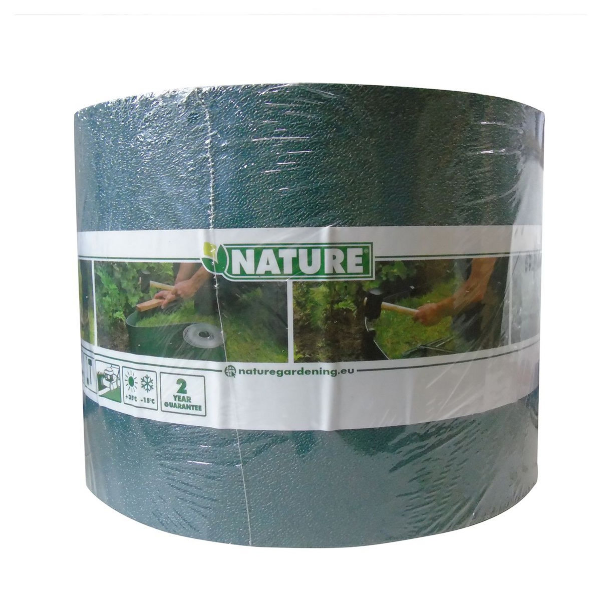 Nature Bordure de jardin - PE, épaisseur 3 mm, vert