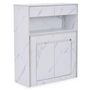Voir la diapositive 2 : Paris Prix Console Extensible  Malavita  40-176cm Blanc