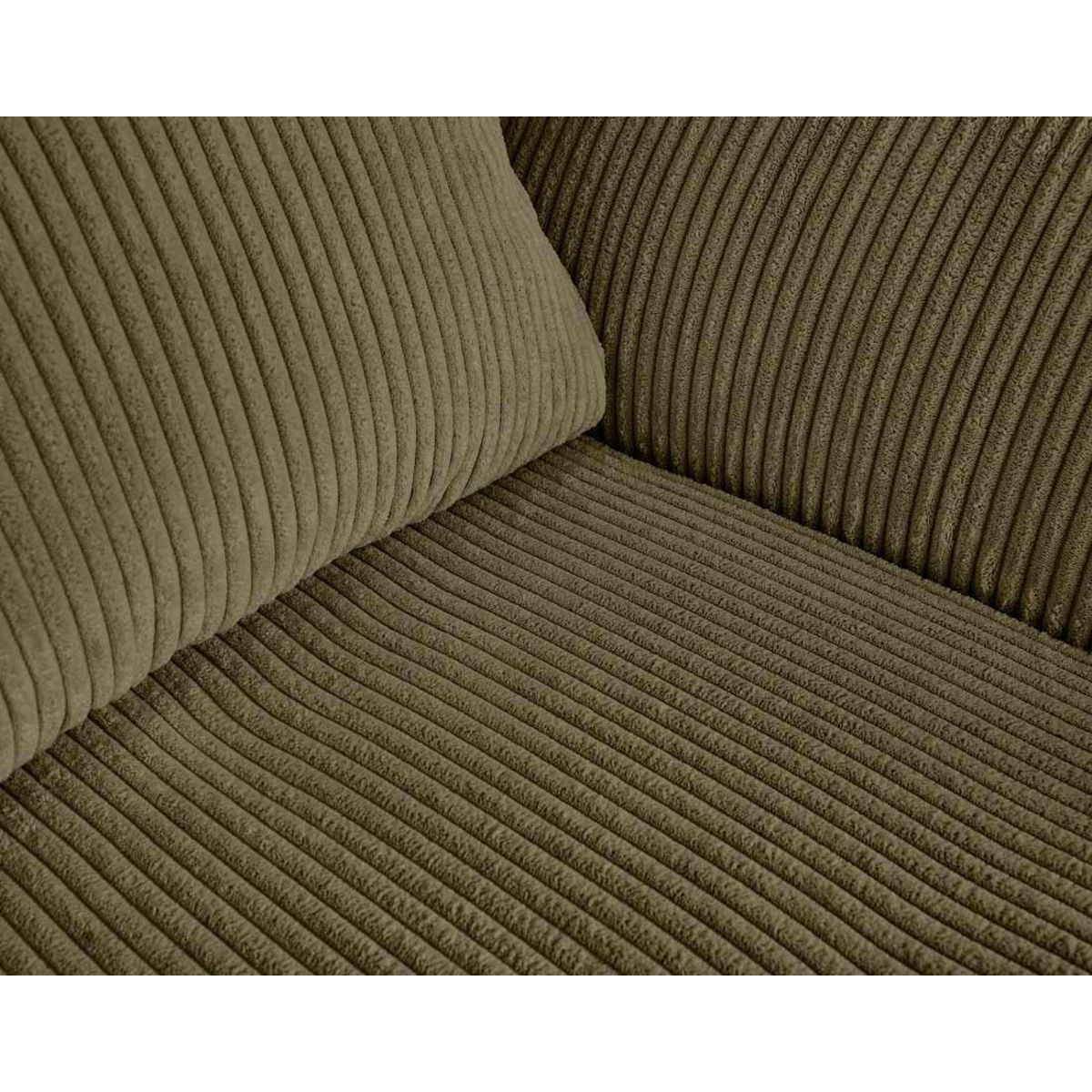 LISA DESIGN Rune - fauteuil - en velours côtelé