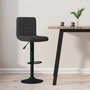 Voir la diapositive 1 : VIDAXL Tabouret de bar Noir Velours