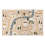 Voir la diapositive 1 : ATMOSPHERA Tapis pour enfant ROUTE 100x150cm coton