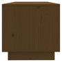 Voir la diapositive 4 : VIDAXL Meuble TV Marron miel 90x35x35 cm Bois de pin massif