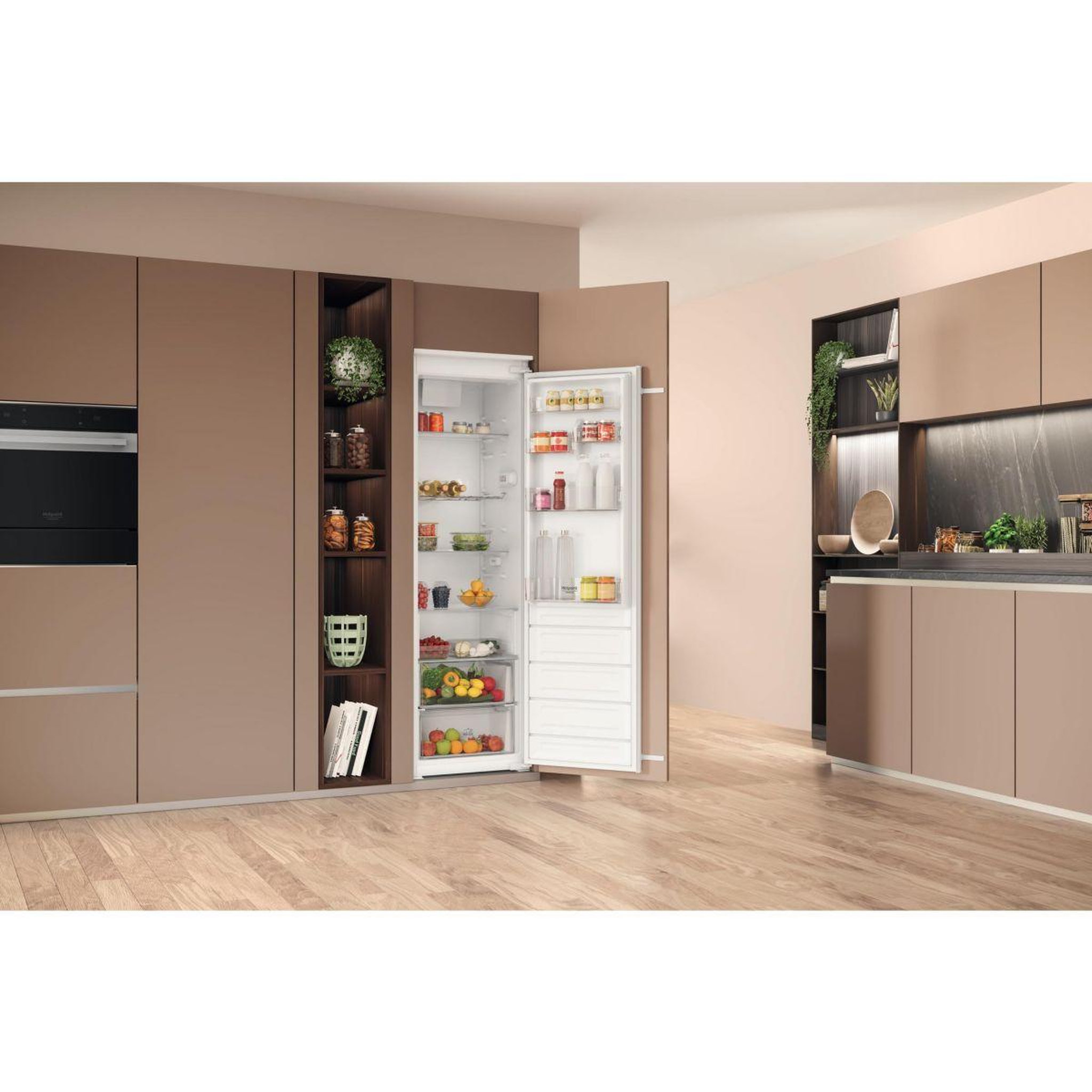 Voir la diapositive 2 : HOTPOINT Réfrigérateur 1 porte encastrable hasd18a031a1fr
