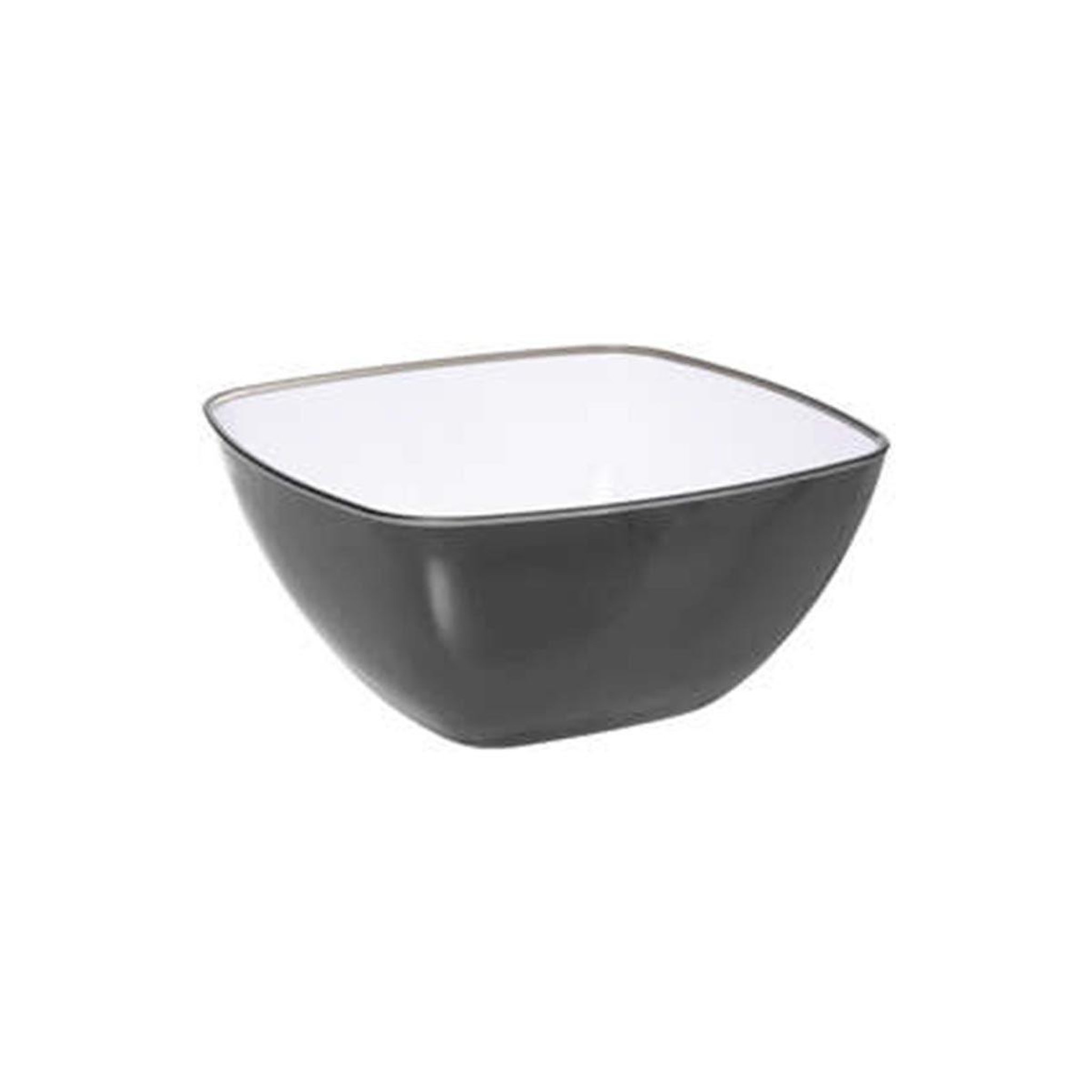 FIVE Saladier carré réutilisable  square  13cm gris charbon